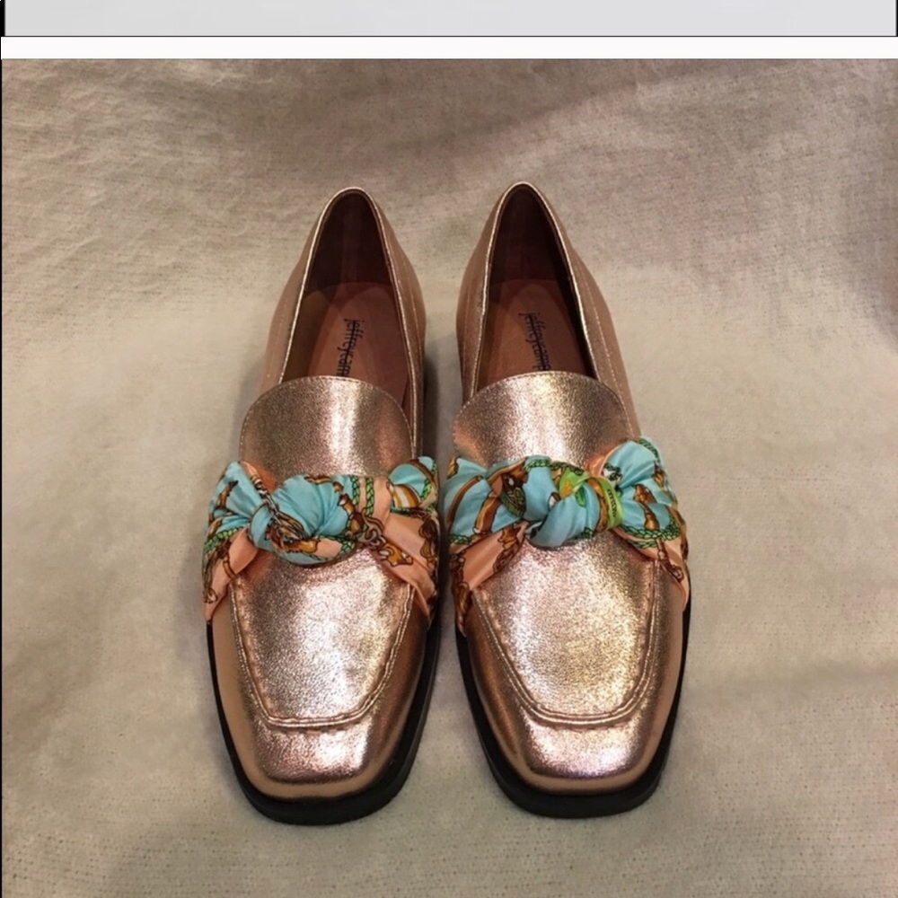 Jefferey CampbellBollero Scarf wrapped loafers